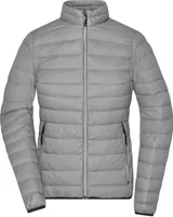 Leichte Daunenjacke im klassischen Design silver-melange/graphite, Gr. L