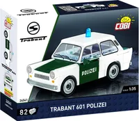 COBI-24541- Stavební hračka - "YOUNGTIMER - TRABANT 601 POLIZEI 82 KL.