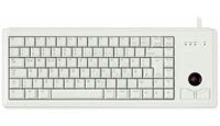 Cherry Slim Line Compact-Keyboard G84-4400 - Tastatur - Laser - 84 Tasten QWERTZ - Grau