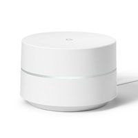Google WiFi, Wi-Fi 5 (802.11ac), Dual-Band (2,4 GHz/5 GHz), Eingebauter Ethernet-Anschluss, Weiß, Tabletop-Router
