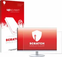 upscreen Schutzfolie für NEC MultiSync E244F Displayschutz Displayschutzfolie Folie Klar Transparent