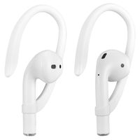 3 Paar Ohrbügel kompatibel mit Apple AirPods 1, 2, 3 und Pro, Sport-Ohrbügel für AirPods 1, 2, 3 und Pro(White)