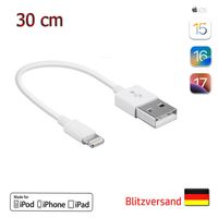 30 cm Kurz Lightning iPhone Kabel USB auf 8 pin Datenkabel Ladekabel für iPhone 11 11 Pro 11 Pro max 12 12 mini 12 Pro 12 Pro max 5 5s 5c SE 6 6s 7 8 Plus X Xs Xr Xs max