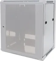 INTELLINET Wandverteiler  9HE 570x600mm grau,unmontiert