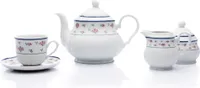 Thun 1794 Rose, Teeservice, rote Rosen, Thun