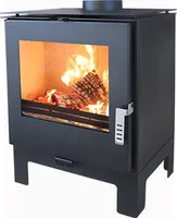 Kaminofen modern model Rheia L, Energieeffizienz A 80.20%, 5 kW, 510 x 420 x 739 mm