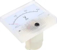Voltmetr, měřič napětí, měřič napětí, ukazatel voltmetru, voltmetr 0-450V, měřič stejnosměrného napětí