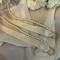 Weißes Elegantes Verlobungsband, Ringband mit Perlen - Nisan Kurdelesi, Söz Yüzük, Incili Kurdelesi Verlobung, Hochzeit, Wedding, Standesamt