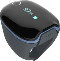 O2 kruhový pulzný oxymeter, kruhový pulzný oxymeter, oxymeter, oxymeter pre dospelých