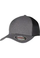 Flexfit Unipanel Cap, Ohne Verschluss - Farbe: Dark Grey/Black - Größe: S/M