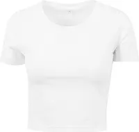 Build Your Brand LadiesŽ Cropped Tee
