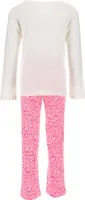 Minnie Mouse Kinder Mädchen Schlafanzug Kinder Pyjama Langarm Shirt + Schlaf-Hose        , Farbe:Weiß, Größe:116