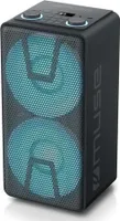 Muse M-1805 DJ Tragbarer Lautsprecher Tragbarer Stereo-Lautsprecher Schwarz  Muse Produktfarbe: Schwarz, Eingebautes Mikrofon: Ja, FM-Radio: Ja, Gewicht: 3.9 kg, Produkttyp: Tragbarer Stereo-Lautsprecher, Bluetooth: Ja, Übertragungstechnik: Verkabelt & Kabellos, Akku-/Batterietyp: Integrierte Batterie, Empfohlene Nutzung: DJ, 3,5-mm-Anschluss: Y, Anzahl der Lautsprecher: 1, AUX-Eingang: Ja