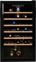 Amica WK 341 901 S Weinkühlschrank, bis zu 52 Flaschen, schwarz