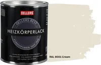 OELLERS Premium Heizkörperlack 1L RAL 9001 Cremeweiß Heizungsfarbe Heizungslack Heizkörperfarbe