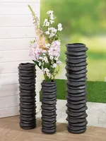 Gilde Vase "Rillo" H.46cm 32765