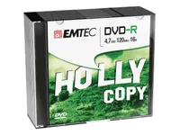 EMTEC DVD-R 4,7 GB 16x Speed - 10stk Slim Case