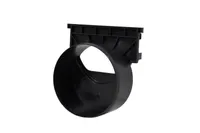 ACO Stirnwand mit Stutzen DN 100