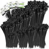 Vayox Zestaw Opasek Zaciskowych | 15-50cm | 800 szt. | Czarne