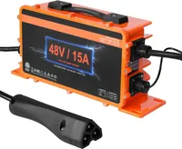 inteligentna ładowarka do wózków golfowych 48 V 15 AMP - EZGO TXT RXV - IP67 - certyfikat ETL - trwała i wodoodporna