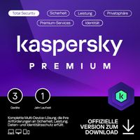 Kaspersky Premium – 3 Devices. 1 Year – ESD-DownloadESD