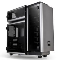 Thermaltake Level 20 - Ultra Tower - PC - Aluminium - Gehärtetes Glas - Aluminium - Schwarz - Grau - ATX,EATX,Micro ATX,Mini-ITX - Gaming