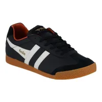 Gola Classics Harrier Leather In Black White For Men – 10 UK - 44 EU - 11 US / Black White