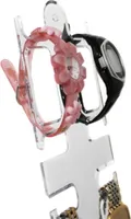Acryl Uhrenständer für 4 Uhren Uhrenhalter Uhrendisplay