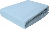 Prostěradlo S Gumou 80X200 Světle Modré