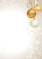Motiv Briefpapier (Weihnachten-5001, A4, 100 Blatt). Einseitig bedrucktes Briefpapier,  beschreibbar, für alle Drucker/Kopierer geeignet
