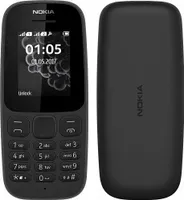 Handy Nokia 105 - black (Dual-SIM)