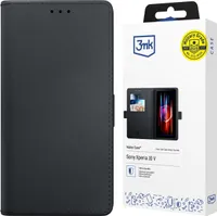 3MK Wallet Case Sony Xperia 10 V schwarz