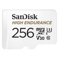 SanDisk High Endurance - 256 GB - MicroSDXC - Klasse 10 - UHS-I - 100 MB/s - 40 MB/s