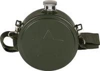 Edelstahl-Flachmann, Feldflasche