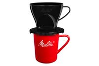 MELITTA 1x2 Kaffeefilterhalter - Schwarz