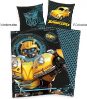 Transformers Bumblebee - Komplet pościeli 135 x 200 cm + 80 x 80 cm
