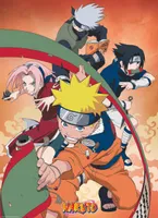 Poster Naruto Shippuden Group 53x158cm