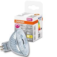 OSRAM Superstar Reflektorlampe für GU5.3-Sockel, klares Glas ,Warmweiß (2700K), 230 Lumen, Ersatz für herkömmliche 20W-Leuchtmittel, dimmbar, 1-er Pack