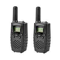 Nedis Walkie-Talkie Set | 2 sluchátka | Až 8 km | Frekvenční kanály: 8 | PTT / VOX | Až 2,5 hodiny | Výstup na sluchátka | Černá NE550699426