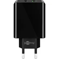 Duální rychlonabíječka USB QC 3.0 (28 W) černá