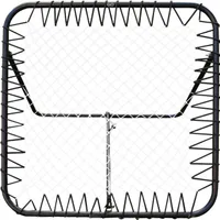AXI Rebounder88 Rückprallwand klappbar | Rebounder / Rebound Netz für Fußball 88x88 cm | Tragbare Prellwand für Fussball Training