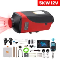 5KW 12V naftový ohřívač do auta Parkovací ohřívač Ohřívač vzduchu LCD Karavan