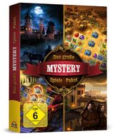 Wimmelbild Mystery Spiele Paket - 4 Vollversionen -Match 3 - PC DVD-ROM