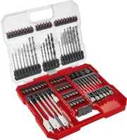 EINHELL Bit- & Bohrer-Set, 108788, XL-Case, 95-teilig