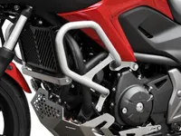 IBEX crash bar HONDA NC 700 S/X (12-14) - NC 750 S/X (14-18) srebrny