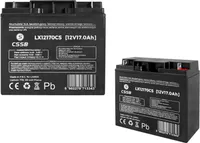 CSSB-Gel-Batterie 12V 17Ah verschiedene Verwendung Akku Batteire aufladbar