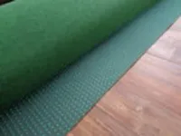 Kunstrasen (5€/m²), Fertigrasen grün mit Noppen, 300 x 200 cm, Garten, Balkon
