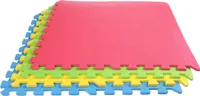Merco Colored Puzzle fitness podložka mix barev balení 4 ks