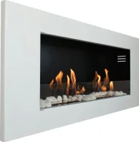 Gel & Ethanol Kamin Aurora Luxus Royal Weiß Glanz