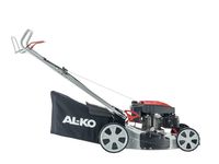 AL-KO Benzin-Rasenmäher Easy 5.10 SP-S (51 cm Schnittbreite, 2.3 kW Motorleistung, zentrale Schnitthöhenverstellung, Robustes Stahlblechgehäuse, mit Hinterrad-Antrieb, für Rasenflächen bis 1800 m²)